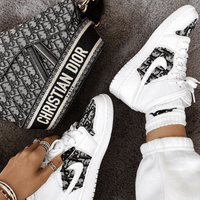 Cut & Sew (Create Your Own) - Jordan 1 Mid Custom Nike Sneakers