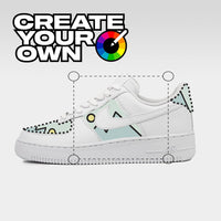 Cut & Sew (Create Your Own) - White Air Force 1 Custom Nike Sneakers