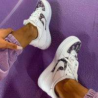 Cut & Sew (Create Your Own) - White Air Force 1 Custom Nike Sneakers