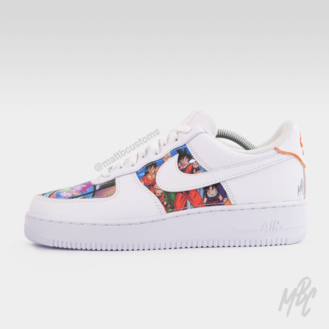 Cut & Sew Design - Custom Nike Air Force 1 Trainers – MattB Customs