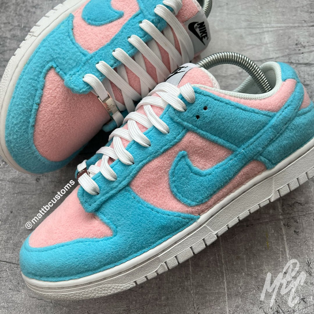 Fluffy Dunk (Choose Your Material) - Dunk Low Custom Nike Sneakers