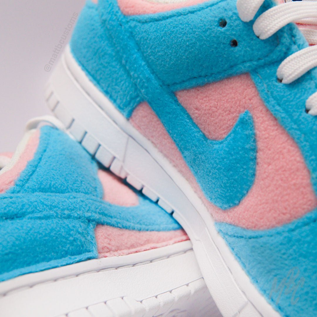 Fluffy Dunk (Choose Your Material) - Dunk Low Custom Nike Sneakers