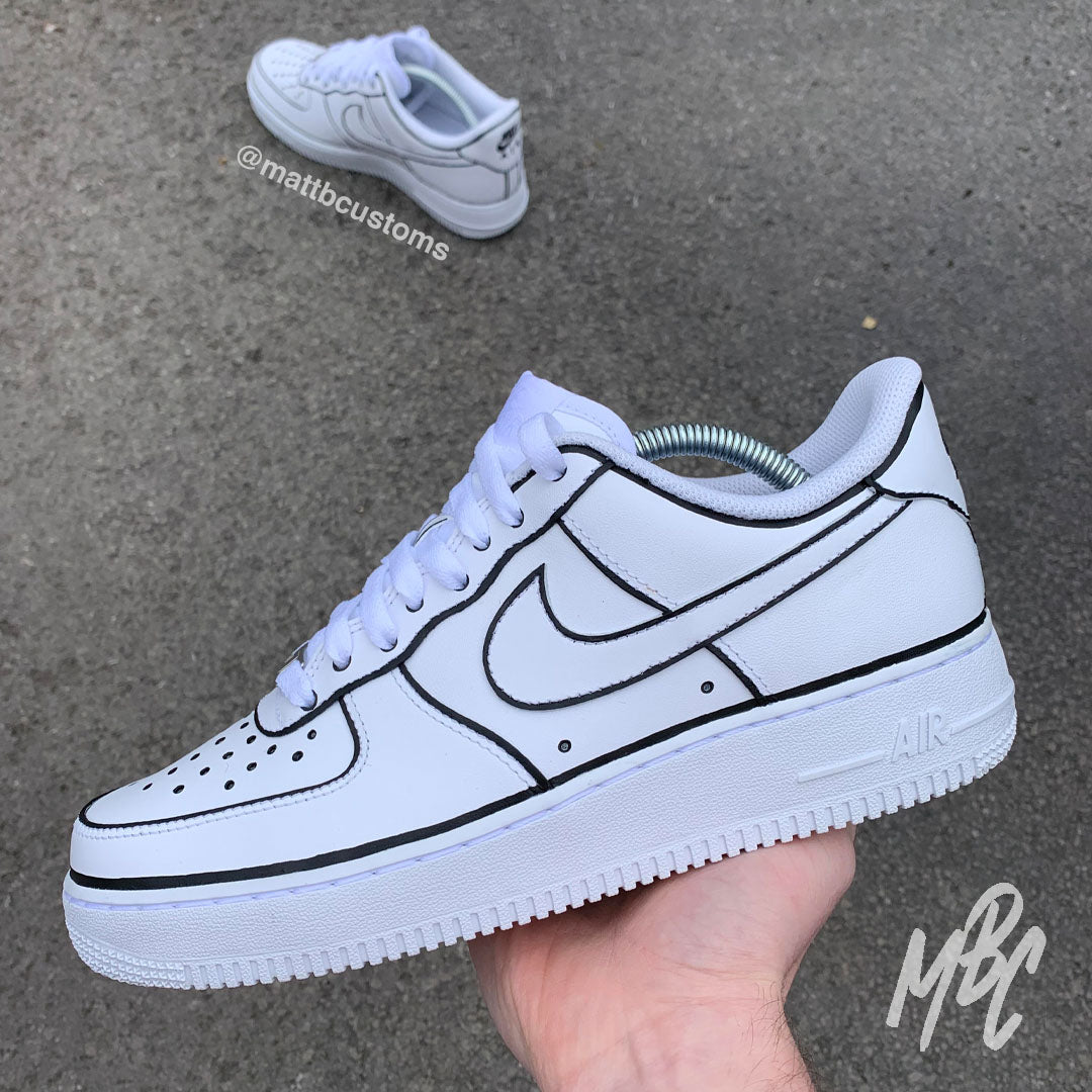 Illustration - Air Force 1 Custom Nike Sneakers
