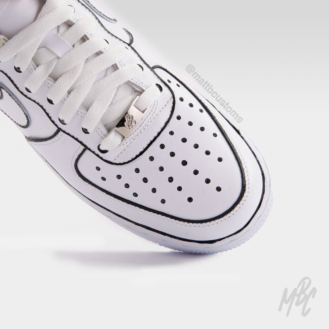 Illustration - Air Force 1 Custom Nike Sneakers
