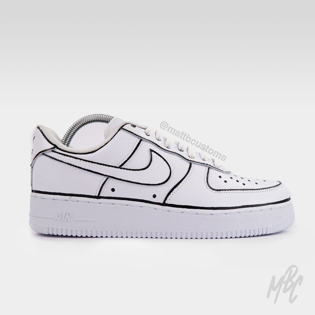 Illustration - Air Force 1 Custom Nike Sneakers
