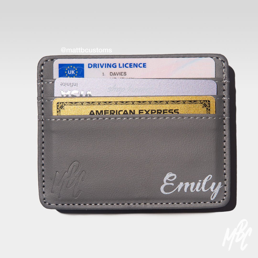 Just Initials - Cardholder Custom Sneakers