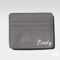 Just Initials - Cardholder Custom Sneakers