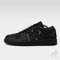Threaded Paint - Jordan 1 Low Custom Nike Sneakers