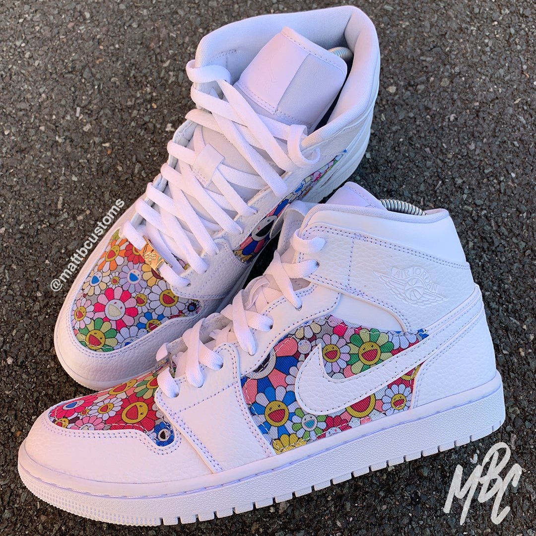 Murakami - Jordan 1 Mid | UK 7.5 Nike Sneakers