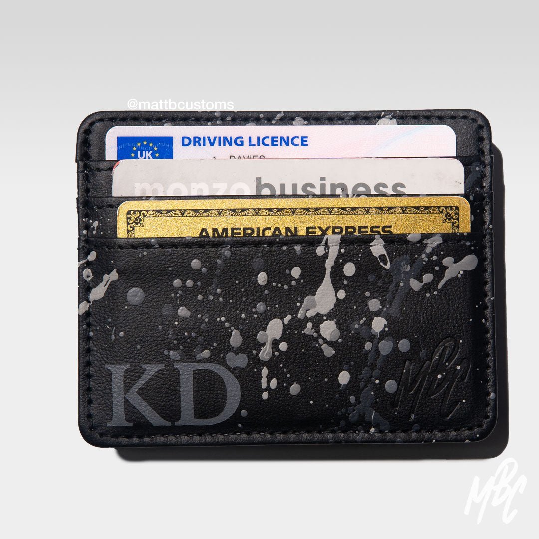 Paint Splats - Cardholder Custom