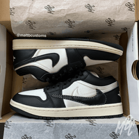 Panda Reverse Swoosh - Jordan 1 Low | UK 5 Womens Nike Sneakers