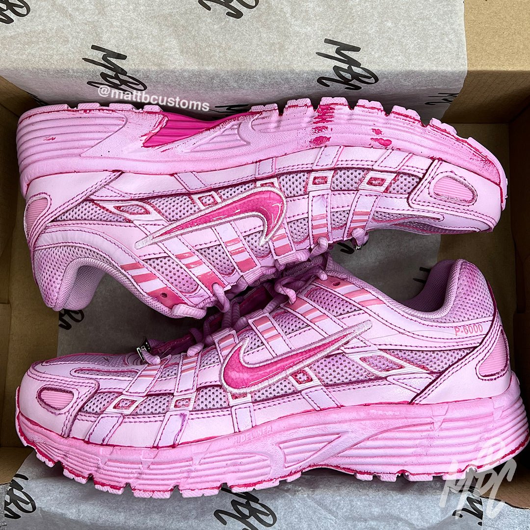 Pink Dip Dye - P-6000 | UK 7 Nike Sneakers