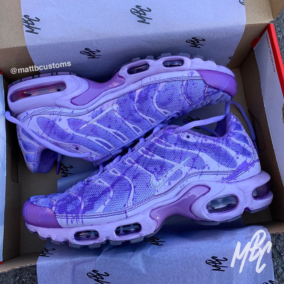 Purple Dye - TN Custom Nike Sneakers