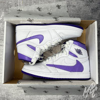 Purple Reverse Swoosh - Jordan 1 High | UK 4 Womens Nike Sneakers
