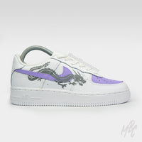 Reflective Dragon - Air Force 1 Custom Nike Sneakers