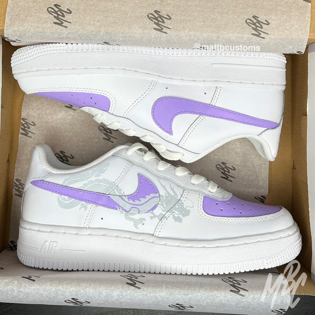 Reflective Dragon - Air Force 1 | UK 5 Nike Sneakers