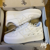 Reflective Mini Swoosh - Air Force 1 | UK 3 Nike Sneakers