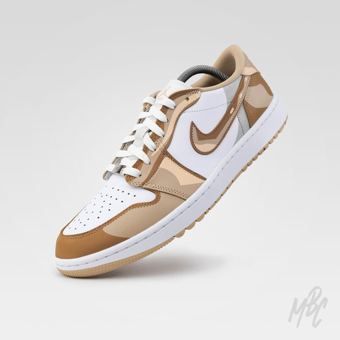 2D Illustration - Jordan 1 Low Golf Custom