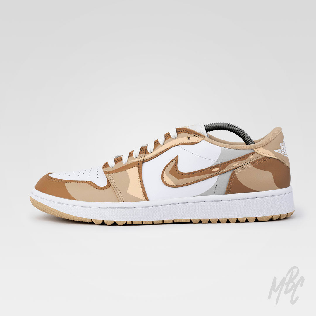 2D Illustration - Jordan 1 Low Golf Custom