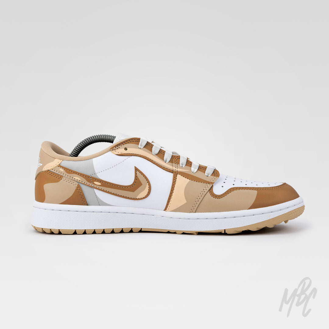 2D Illustration - Jordan 1 Low Golf Custom
