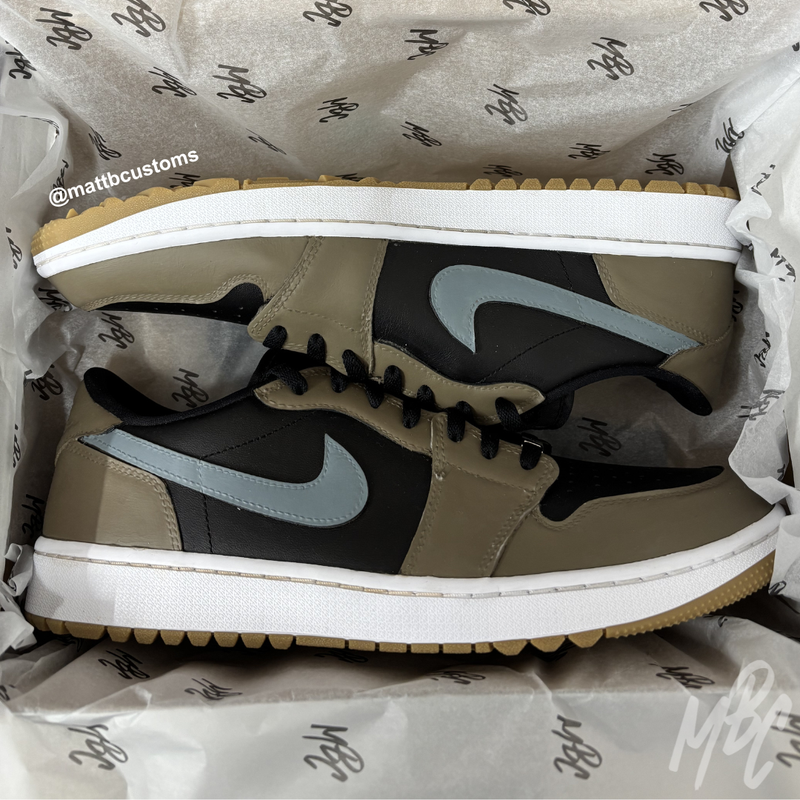 Fairway Fog NO BOX - Jordan 1 Low Golf | UK 12