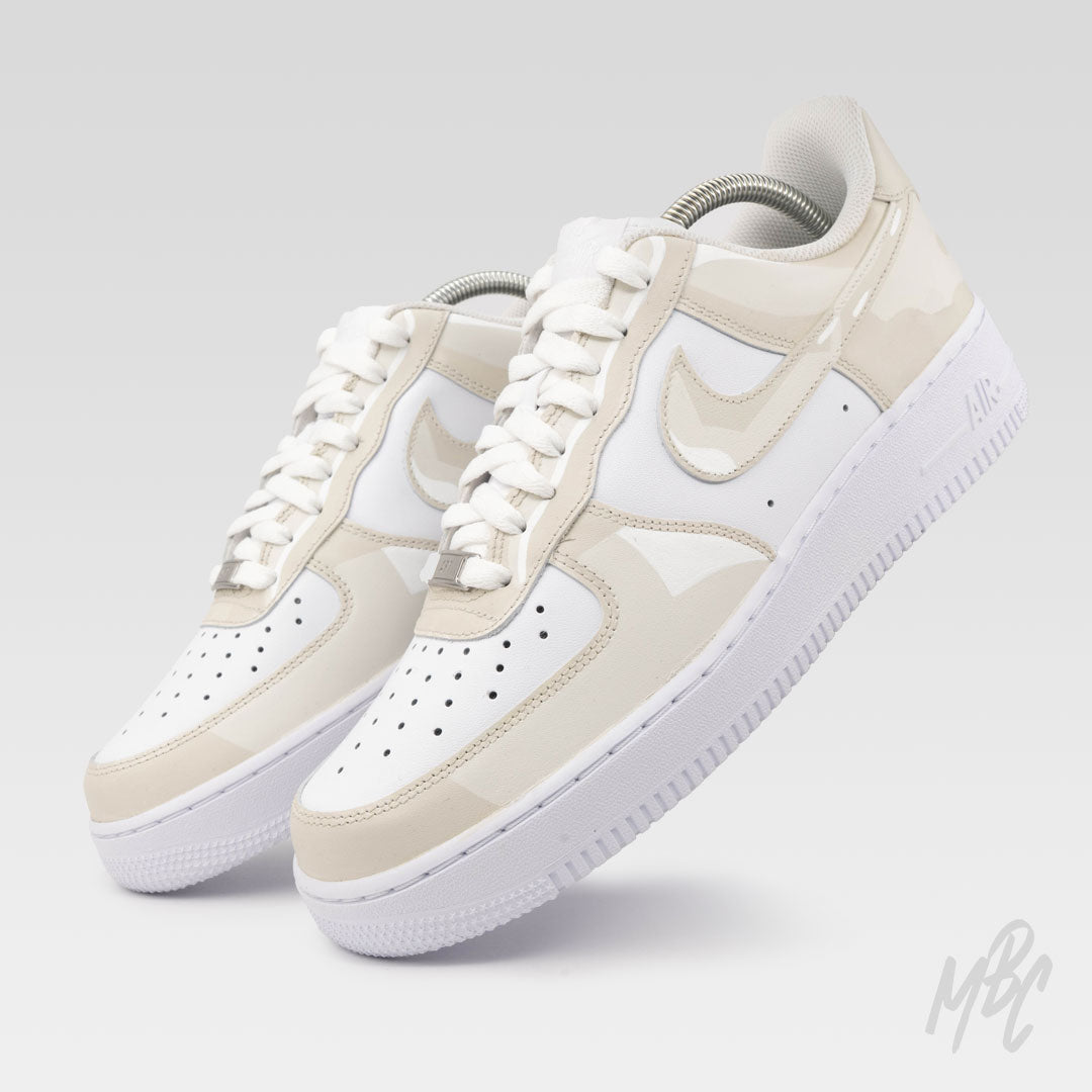 2D Illustration Beige - Air Force 1 Custom