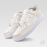 2D Illustration Beige - Air Force 1 Custom