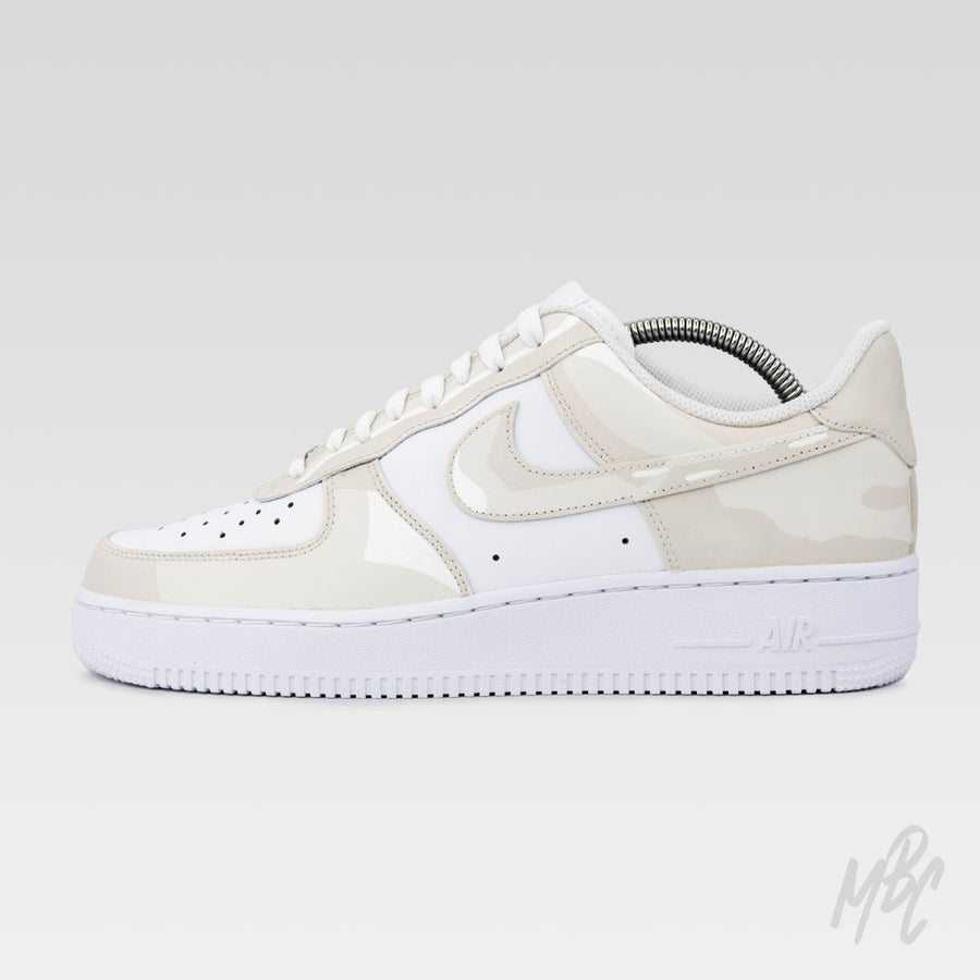2D Illustration Beige - Air Force 1 Custom