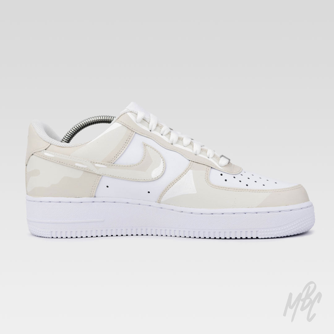 2D Illustration Beige - Air Force 1 Custom