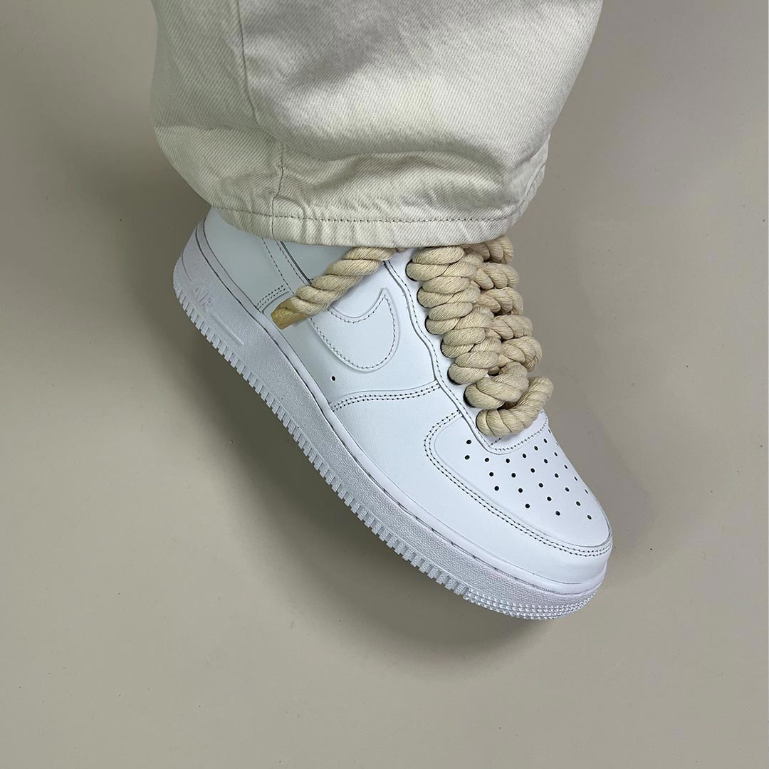 Nike Thicc Laces Air Force 1 Custom Trainers