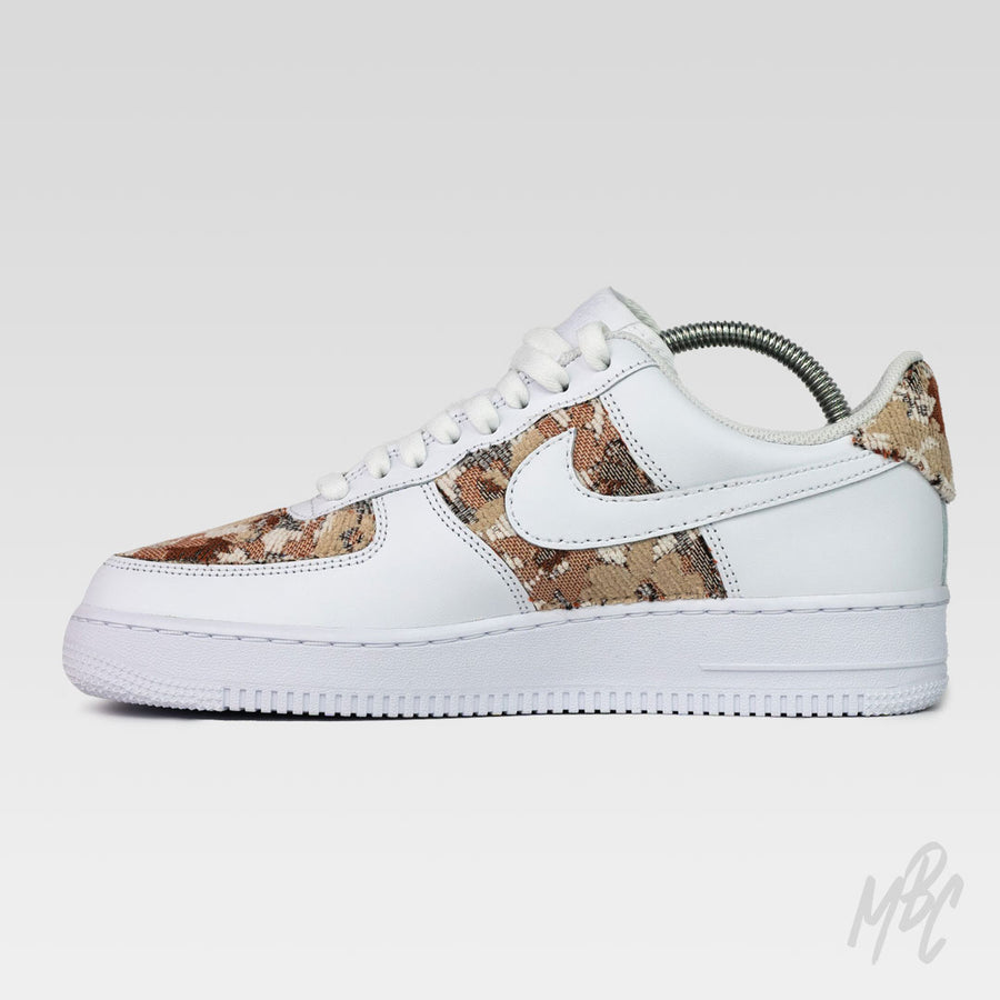 Vintage Carpet Custom - Air Force 1 Trainers