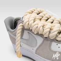 Sand Stone Thicc Lace - Air Force 1 Custom