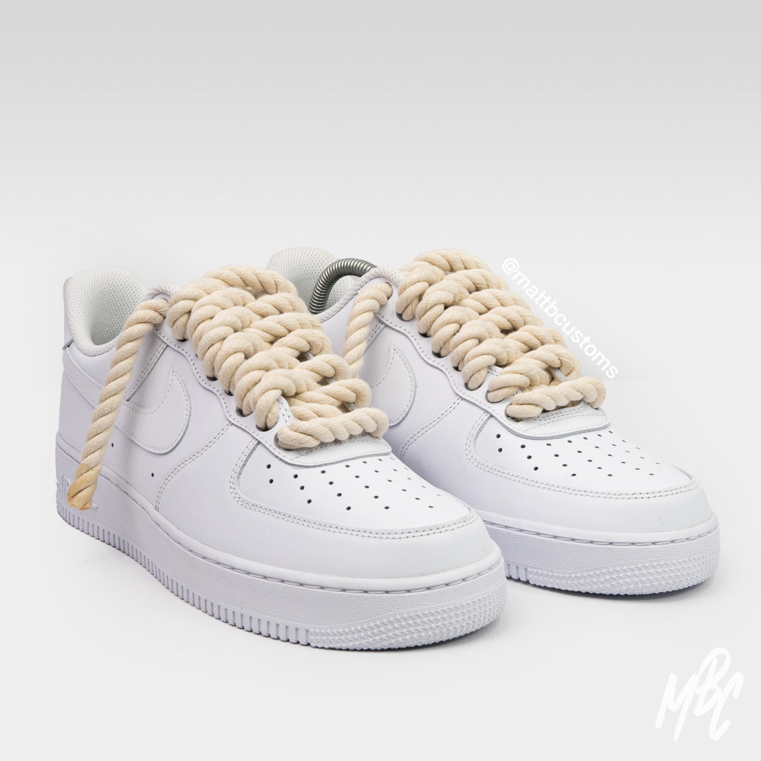 Airforce 1- Rope Laces – Laceup Sneakers