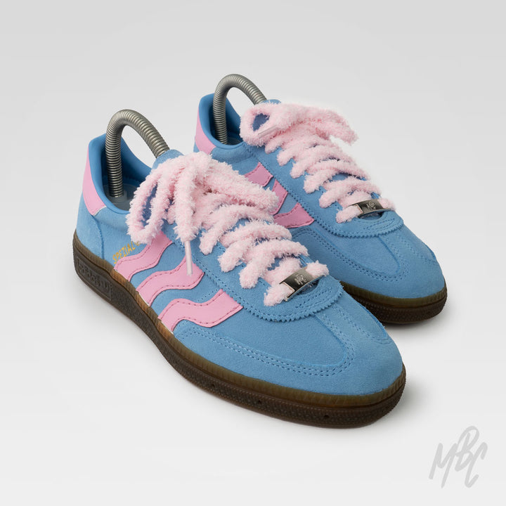 Groovy Cotton Candy - Adidas Spezial Custom Sneakers