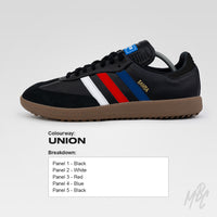 Create Your Own Colourway - Adidas Samba Black Golf Custom