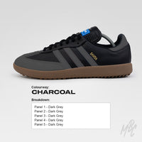 Create Your Own Colourway - Adidas Samba Black Golf Custom