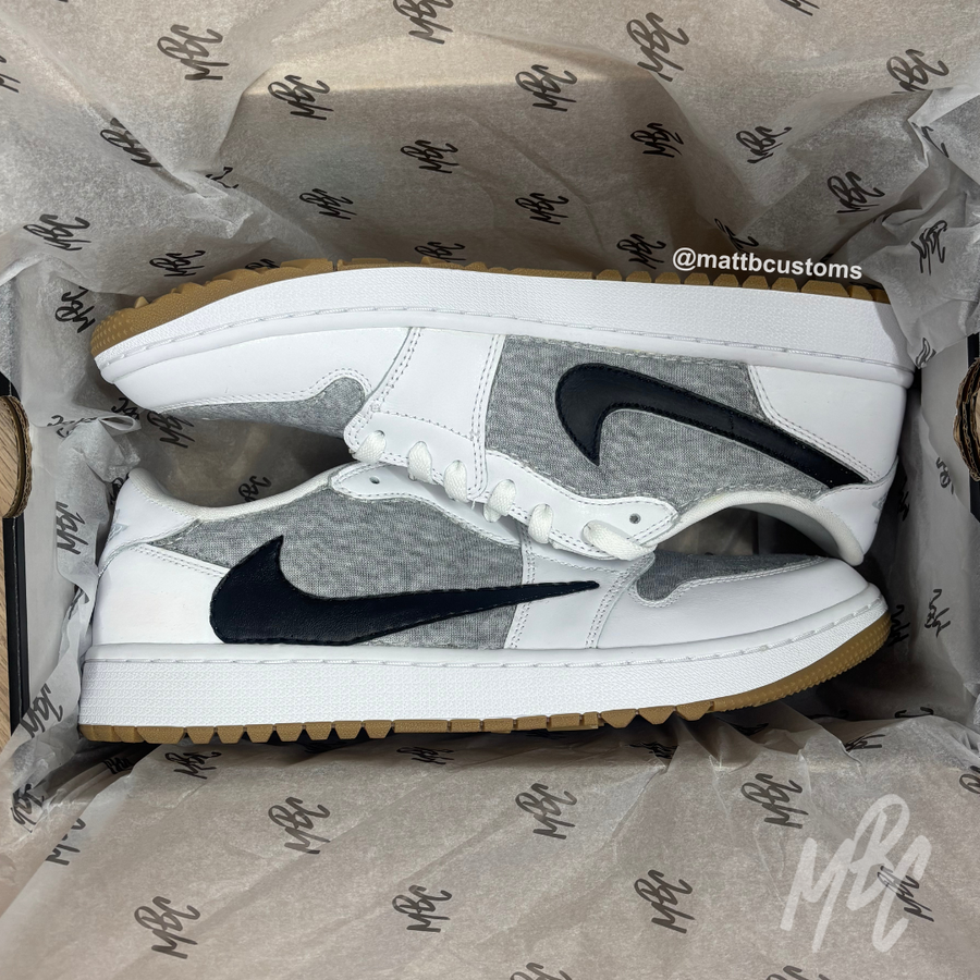 Cactus Jogger - Jordan 1 Low Golf | UK 11 (Faulty)