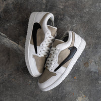 Sandy Cactus Suede - Jordan 1 Low Custom