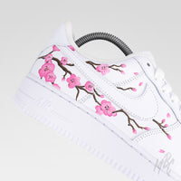 Cherry Blossom Nike Air Force 1 Custom Sneakers - Japanese inspired Custom Sneakers