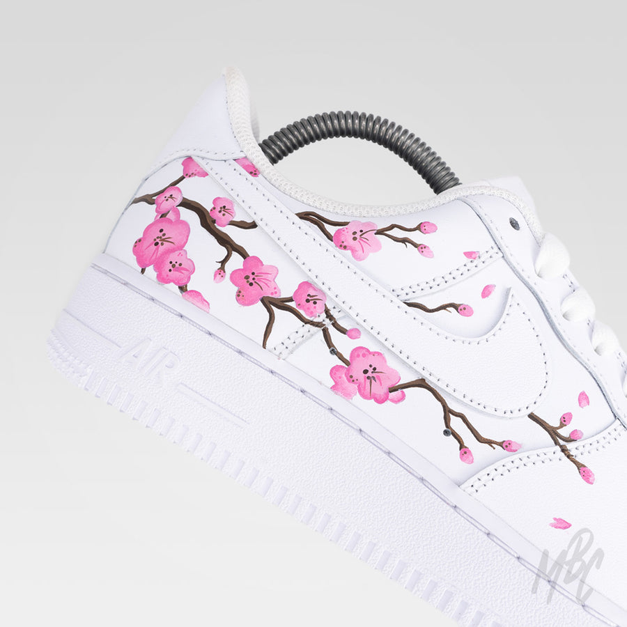 Cherry Blossom Nike Air Force 1 Custom Sneakers - Japanese inspired Custom Sneakers