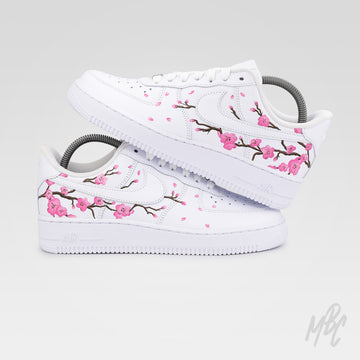 Cherry Blossom Nike Air Force 1 Custom Sneakers - Japanese inspired Custom Sneakers