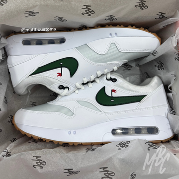 Clean On The Green - Air Max 1 Golf | UK 9 (Faulty)