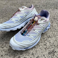 Customised Saloman XT-6 with gradient dip dye creating a 1of1 pair of sneakers
