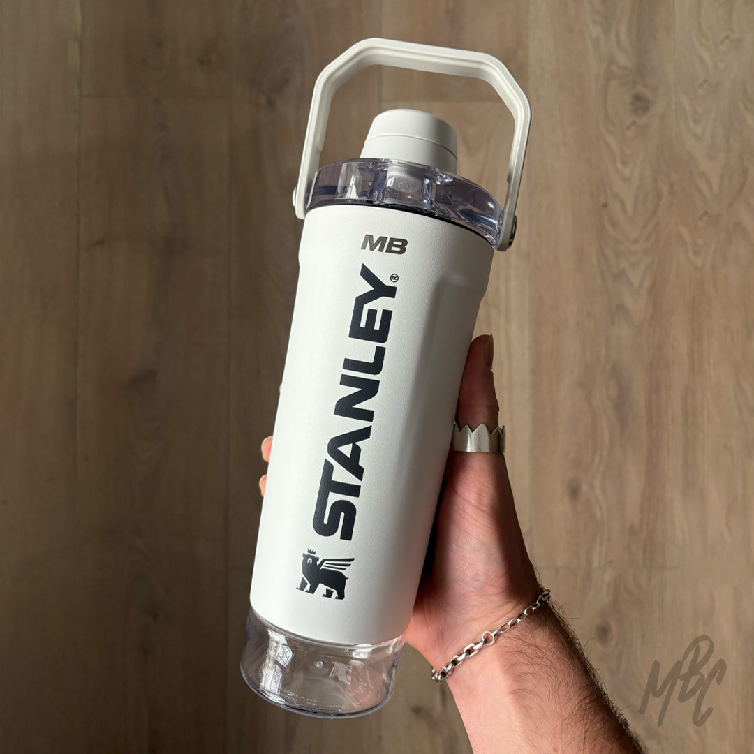 Custom Engraved Stanley Active Shaker Cup. Custom drinkware gift with name engraving for lifestyle or corporate use.
