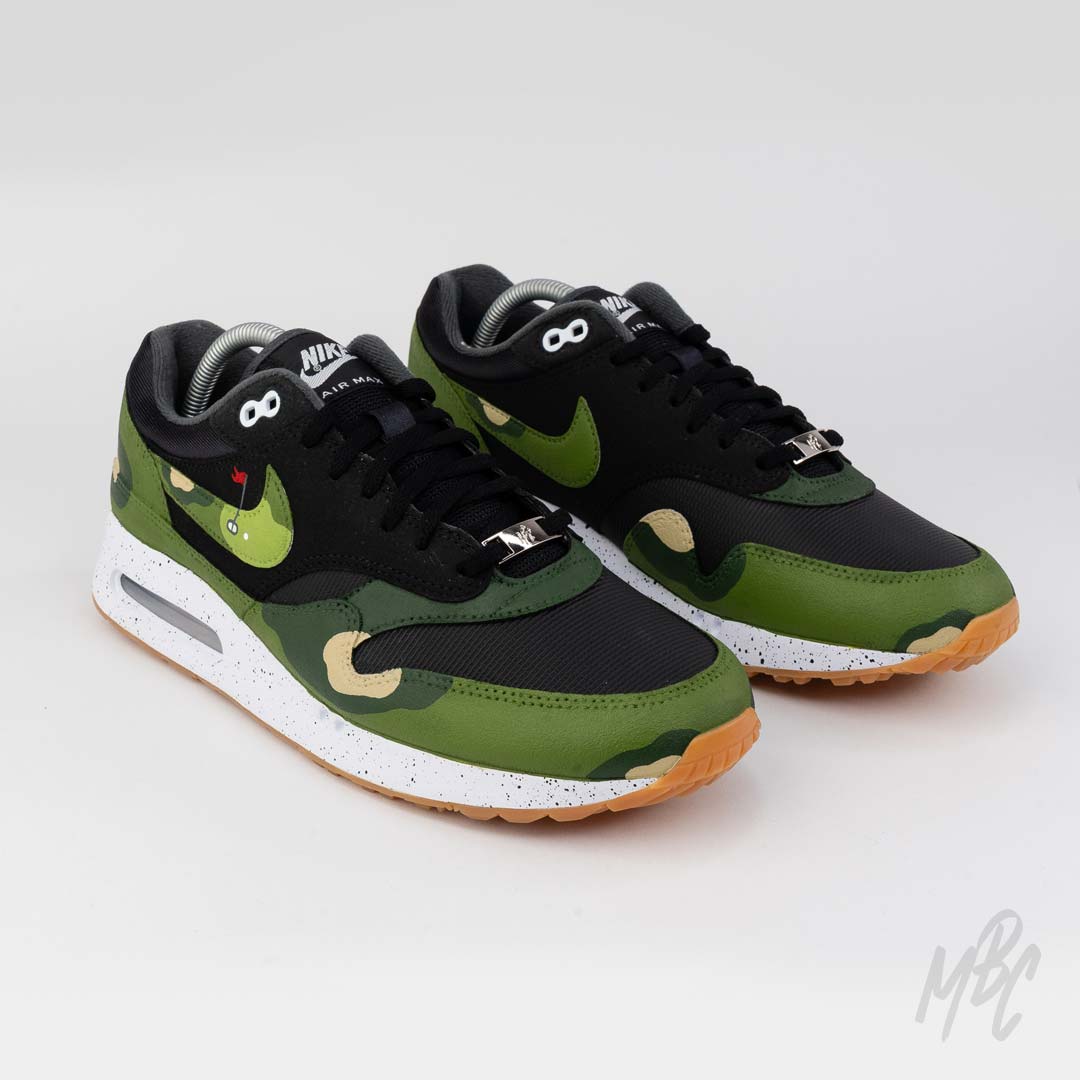 Fairway Camo - Air Max 1 Golf Black Custom