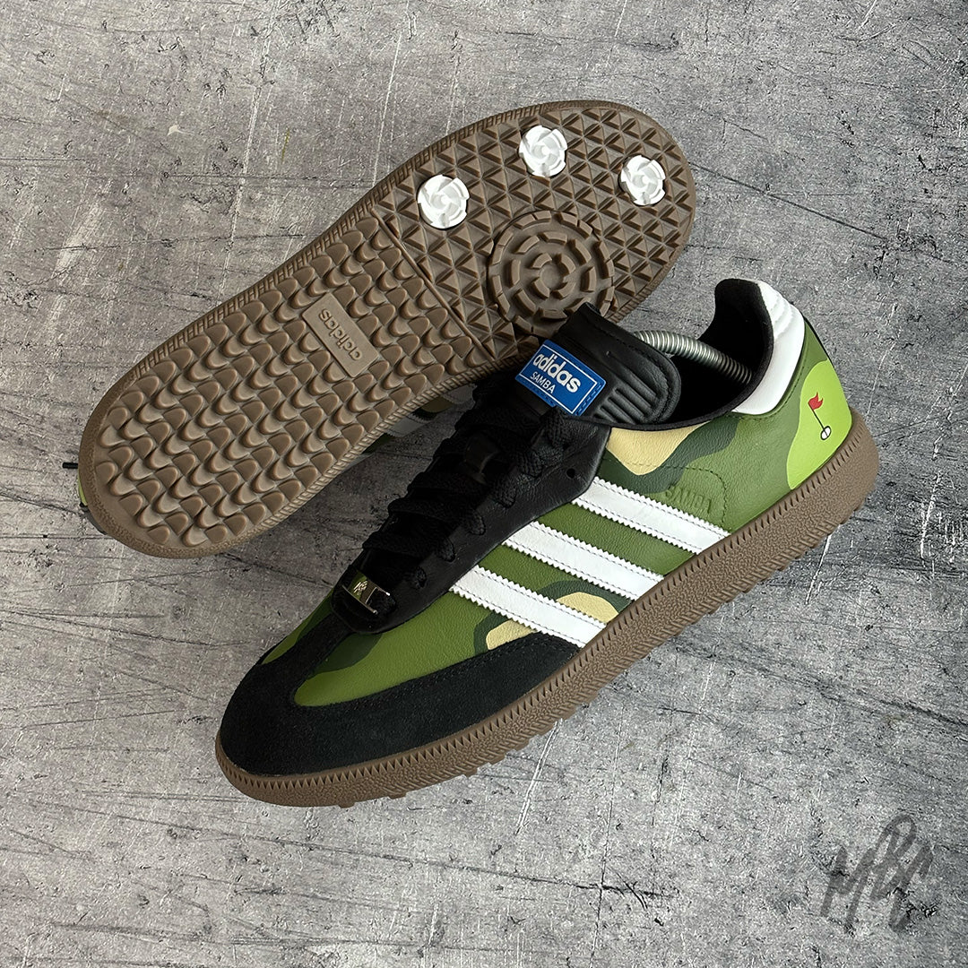 Fairway Camo - Adidas Samba Golf Custom
