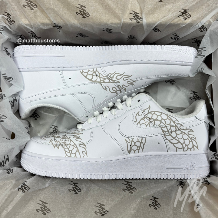 Faming Dragon Customs Air Force 1 Trainers
