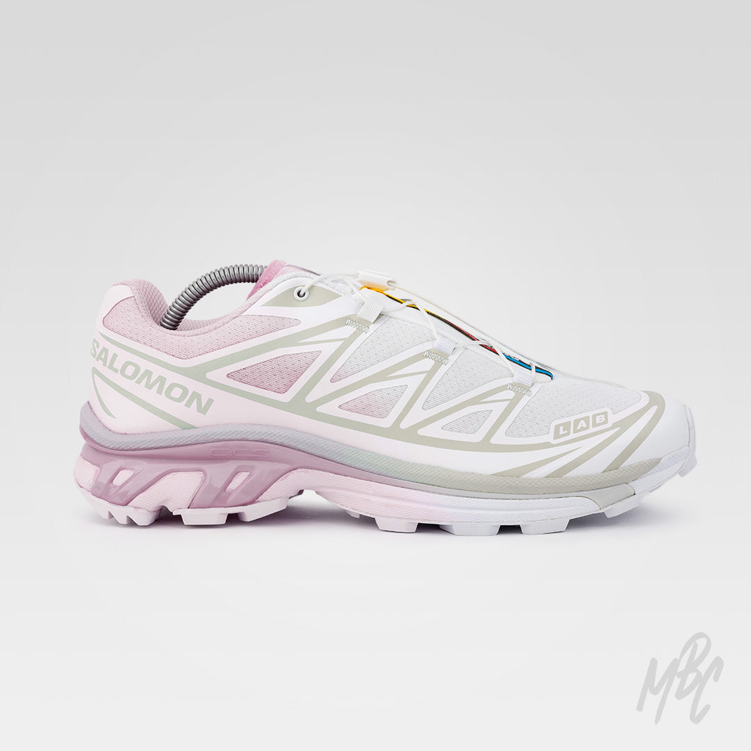 Dip Dye Gradient Salomon XT-6 custom with soft pink gradient and trail sole