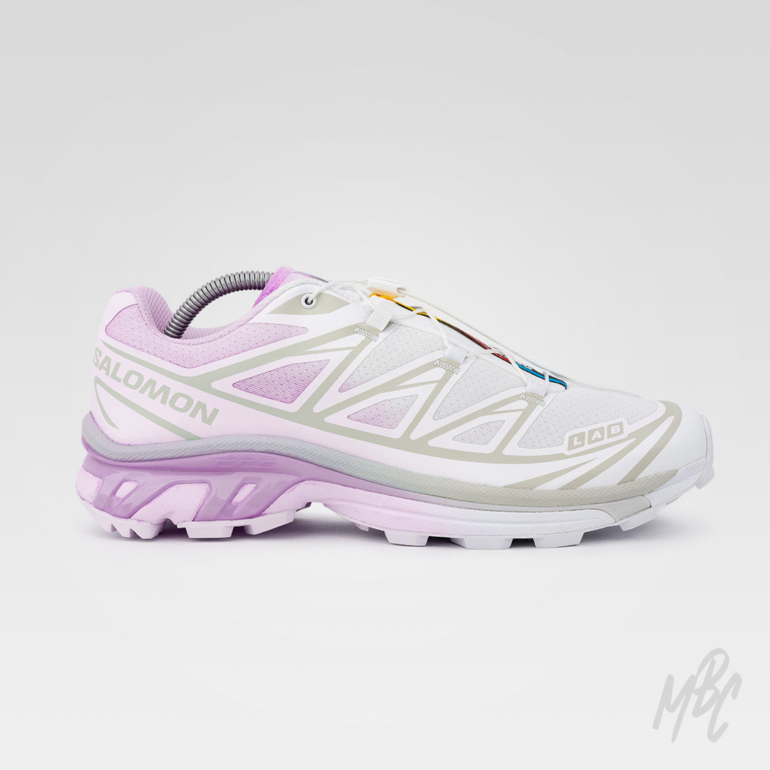 Dip Dye Gradient Salomon XT-6 custom with purple heel fade and Quicklace system