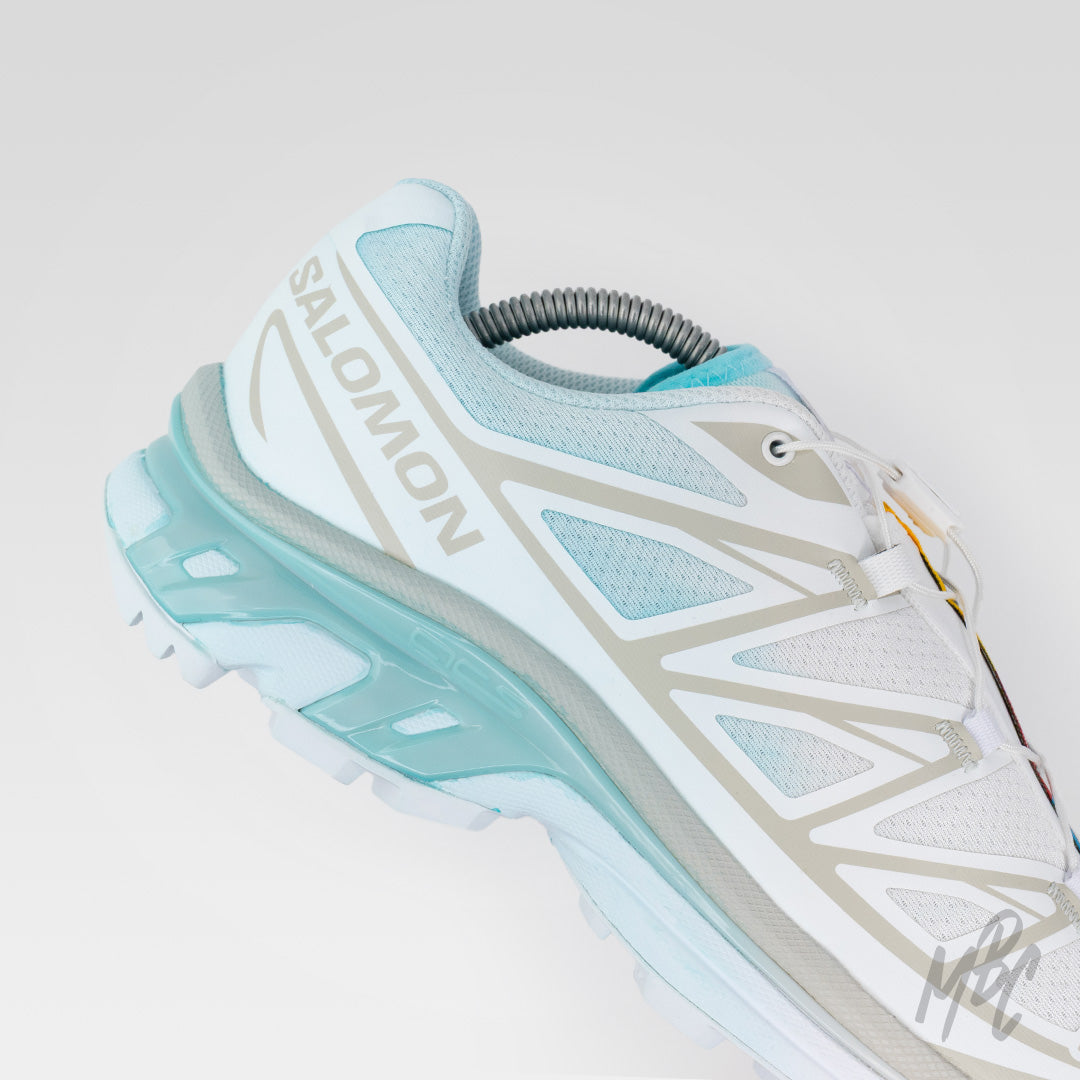 Dip Dye Gradient Salomon XT-6 custom green colourway side profile